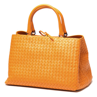 BOTTEGA VENETA ボッテガヴェネタ バッグ レプリカ レザー トートバッグ 223377 v0016 7663 トパーズイエロー レディース